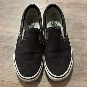 Women’s Black Vans 8.5